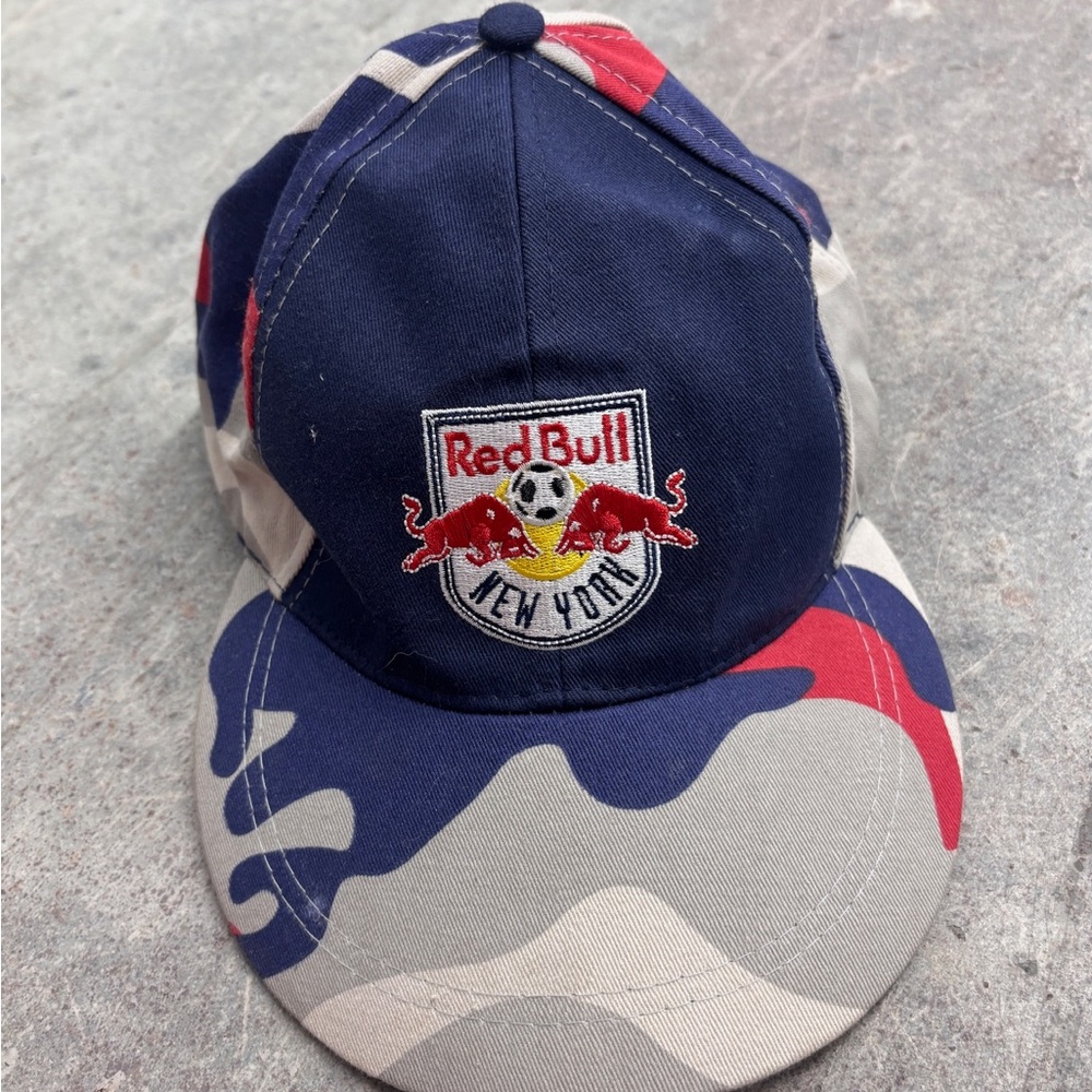 Red Bull New York soccer Camouflage Cap